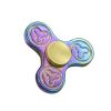 Rainbow Tri-Spinner Fidget Gyro Toy Ceramic EDC Autism Hand Spinner Desk Focus